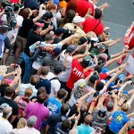 Jeff Gordon Talladega with fans